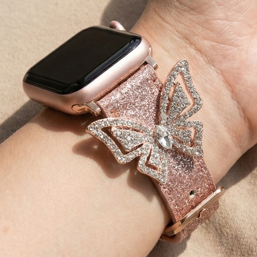 Apple iwatch Butterfly Embellished Smartwatch